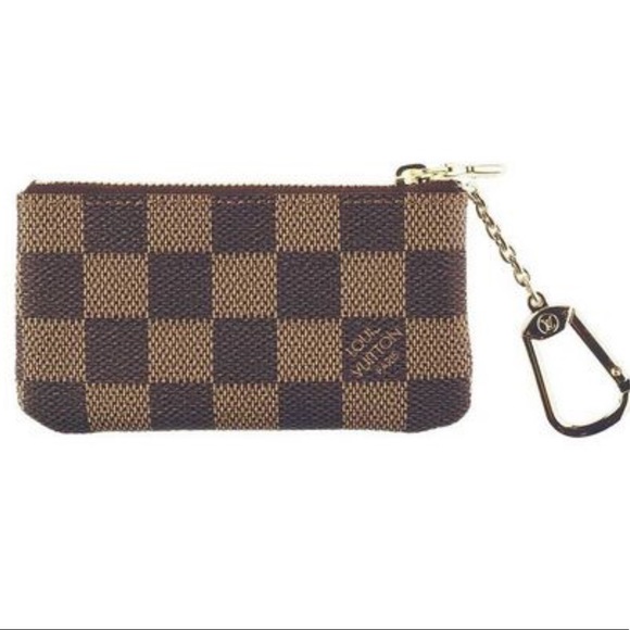 Sale! Louis Vuitton Damier Ebene Key Pouch - Picture 3 of 12